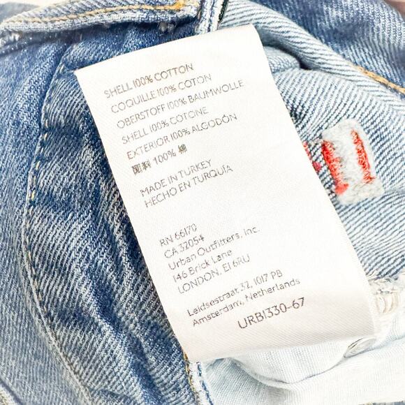 BDG High-Rise Baggy Zip Fly Denim Jeans Size 25 - Picture 4 of 8